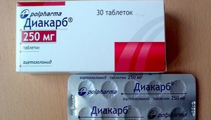 Состав и фармакологические свойства таблеток Диакарб