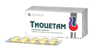 Описание свойств лекарственного препарата Тиоцетам