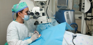 Как проводится операция на глаза