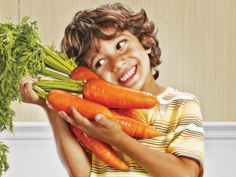Введите в рацион питания морковь