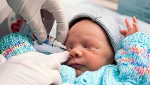 Применение геля у новорожденных