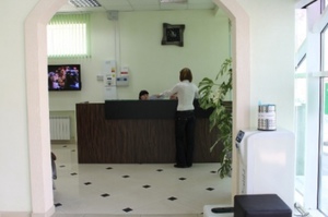 Ресепшн частной клиники Солнечная в Краснодарском крае