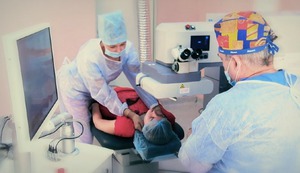 Клиника Visus-1 - фото операции по микрохирургии глаза