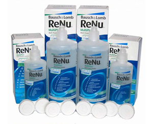 Раствор Renu MPS для хранения мягких линз