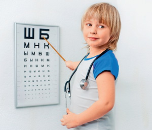 Врач офтальмолог для детей