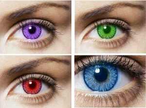Цветные линзы для изменения цвета глаз 